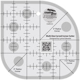 Creative Grids Curved Corner Cutter Quilt Ruler